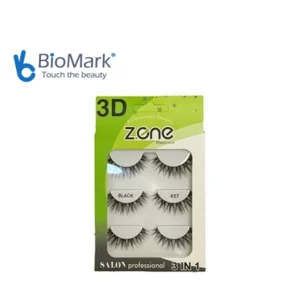زد وان (Z.ONE) مژه پالتی 3 جفتی سه بعدی 457 (Z-404)