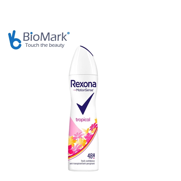 اسپری تروپیکال زنانه رکسونا حجم 200 میل (Rexona)