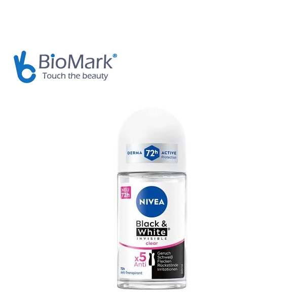 رول بلک اند وایت زنانه 50 میل نیوا (Nivea)