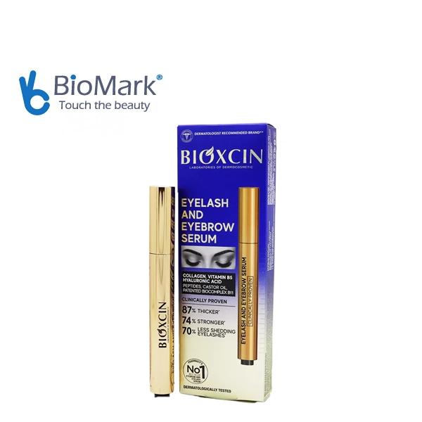 سرم تقویت کننده مژه و ابرو هیالورونیک و کلاژن بیوکسین (Bioxcin)