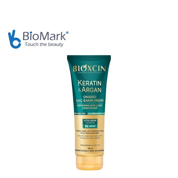 کرم مو آرگان و کراتین تیوپی 250 میل بیوکسین (Bioxcin)